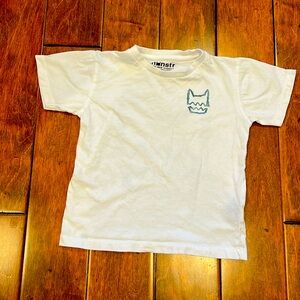 Munster t shirt size 4T boys. Green logo on upper left front and on back.